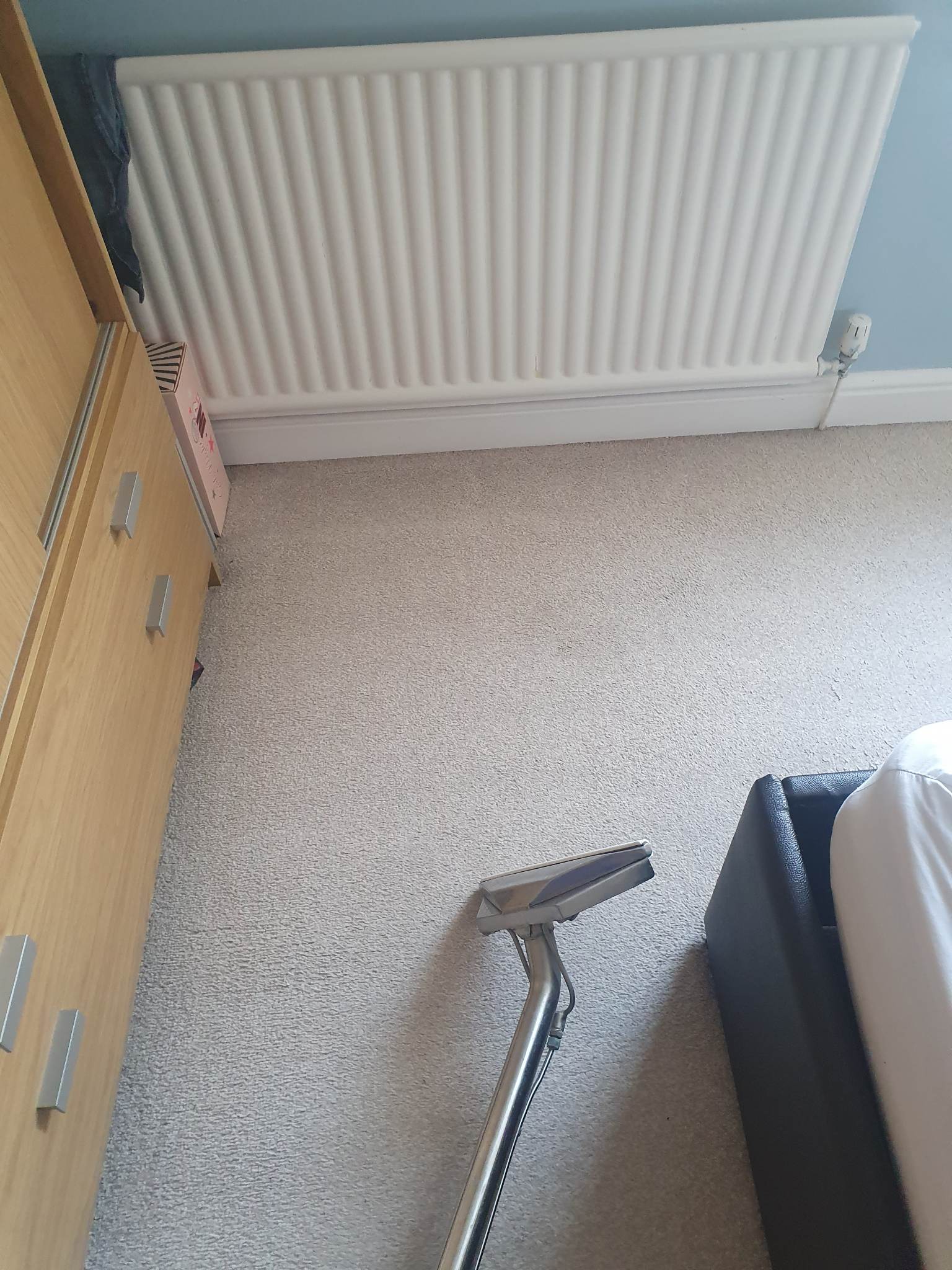 Carpet, upholstery or driveway cleaning result